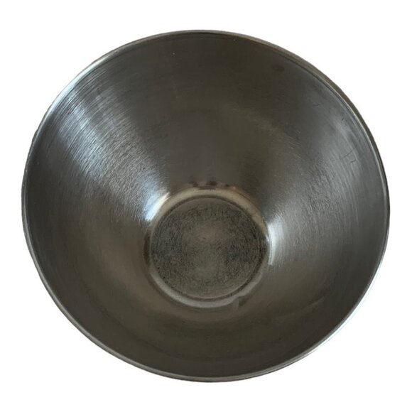 Vintage Bowl REVERE WARE Korea Mixing Bowl with Ring Stainless Steel Salad Bowl - Picture 4 of 4